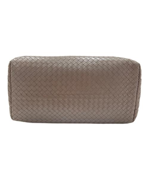 BOTTEGA VENETA（ボッテガベネタ）BOTTEGA VENETA (ボッテガベネタ) イントレチャートハンドバッグ グレー サイズ:-の古着・服飾アイテム
