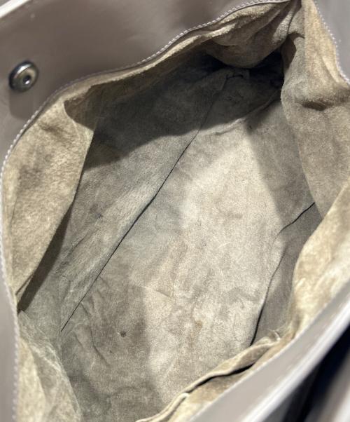 BOTTEGA VENETA（ボッテガベネタ）BOTTEGA VENETA (ボッテガベネタ) イントレチャートハンドバッグ グレー サイズ:-の古着・服飾アイテム