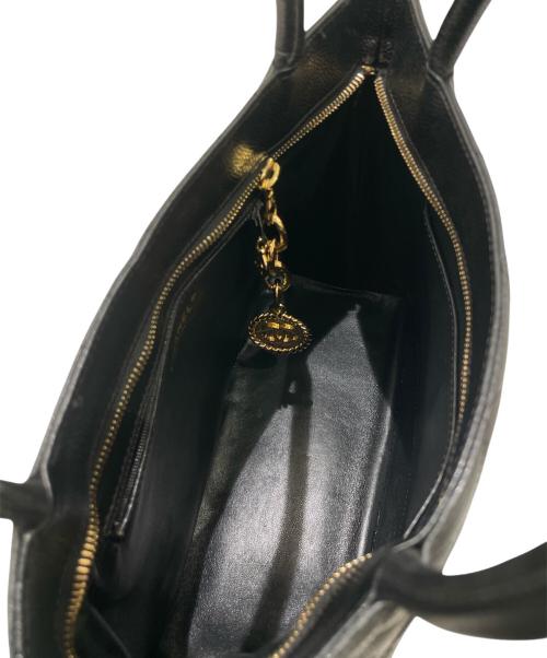 CHANEL（シャネル）CHANEL (シャネル) 復刻トートバッグ ブラックの古着・服飾アイテム