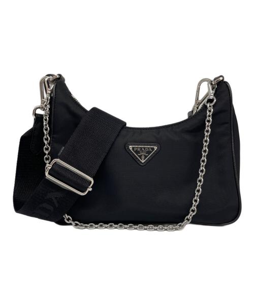 PRADA（プラダ）PRADA (プラダ) Re-Edition 2005 Re-Nylon バッグ ブラックの古着・服飾アイテム