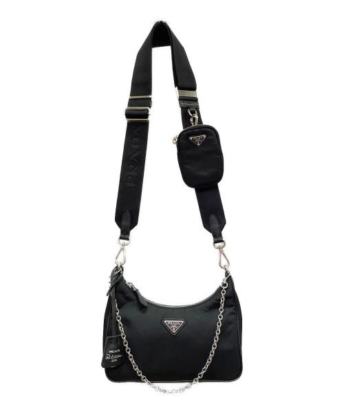 PRADA（プラダ）PRADA (プラダ) Re-Edition 2005 Re-Nylon バッグ ブラックの古着・服飾アイテム