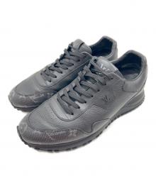 LOUIS VUITTON（ルイ ヴィトン）の古着「ランアウェイラインスニーカー」｜ブラック