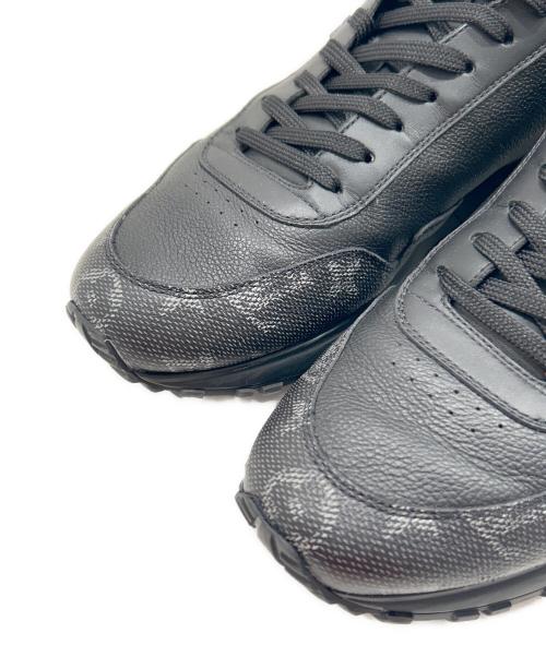 LOUIS VUITTON（ルイ ヴィトン）LOUIS VUITTON (ルイ ヴィトン) ランアウェイラインスニーカー ブラック サイズ:8の古着・服飾アイテム