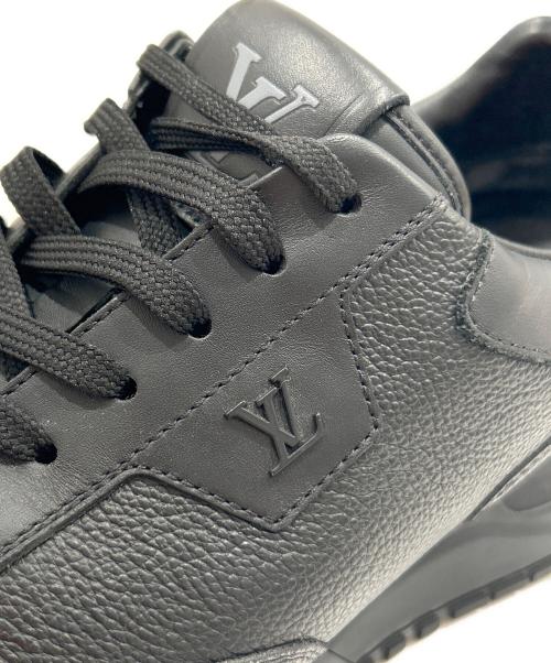 LOUIS VUITTON（ルイ ヴィトン）LOUIS VUITTON (ルイ ヴィトン) ランアウェイラインスニーカー ブラック サイズ:8の古着・服飾アイテム