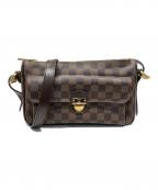 LOUIS VUITTONルイ ヴィトン）の古着「ラヴェッロGM/ダミエ/ショルダーバッグ」｜ブラウン