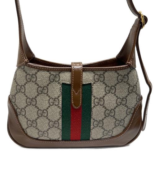 GUCCI（グッチ）GUCCI (グッチ) GGスプリーム　ジャッキー1961　637092 ベージュ サイズ:-の古着・服飾アイテム