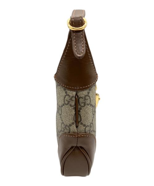 GUCCI（グッチ）GUCCI (グッチ) GGスプリーム　ジャッキー1961　637092 ベージュ サイズ:-の古着・服飾アイテム