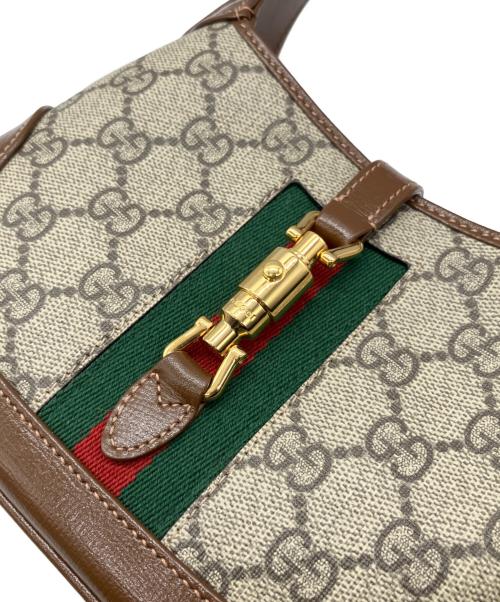 GUCCI（グッチ）GUCCI (グッチ) GGスプリーム　ジャッキー1961　637092 ベージュ サイズ:-の古着・服飾アイテム