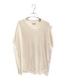 JIL SANDER+（ジルサンダープラス）の古着「PACK T-SHIRT」｜アイボリー