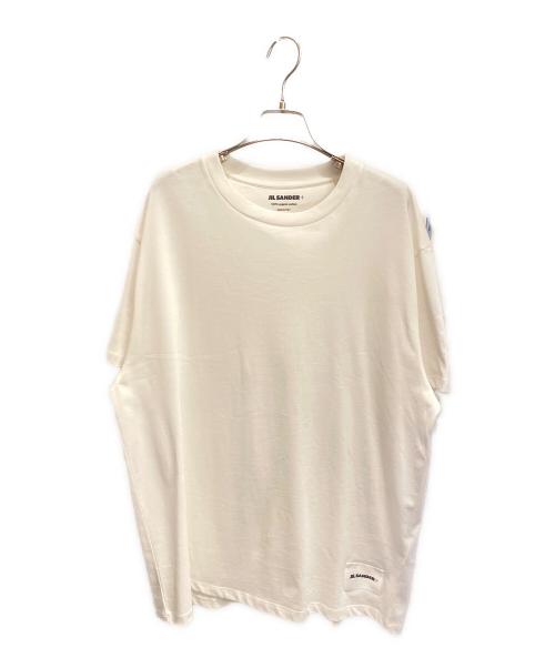 JIL SANDER+（ジルサンダープラス）JIL SANDER+ (ジルサンダープラス) PACK T-SHIRT アイボリー サイズ:XXLの古着・服飾アイテム