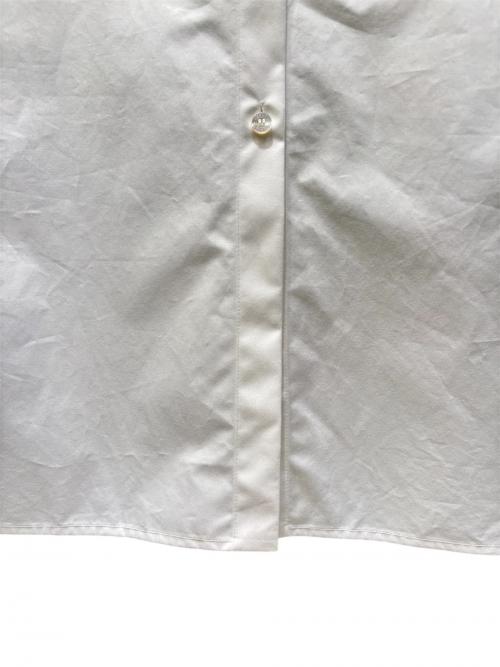 HERMES（エルメス）HERMES (エルメス) カレーシュ コットンノースリーブワンピース ホワイト サイズ:36の古着・服飾アイテム