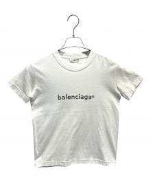 BALENCIAGA（バレンシアガ）の古着「ロゴTシャツ」｜ホワイト