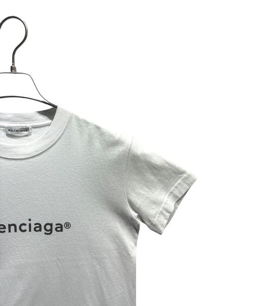 BALENCIAGA（バレンシアガ）BALENCIAGA (バレンシアガ) ロゴTシャツ ホワイト サイズ:Sの古着・服飾アイテム