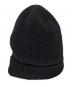 MONCLER (モンクレール) ロゴワッペンニット帽　H20913B70500 A9342 ブラック：27000円