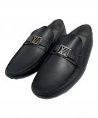 LOUIS VUITTONルイ ヴィトン）の古着「ドライビングシューズ」｜ブラック