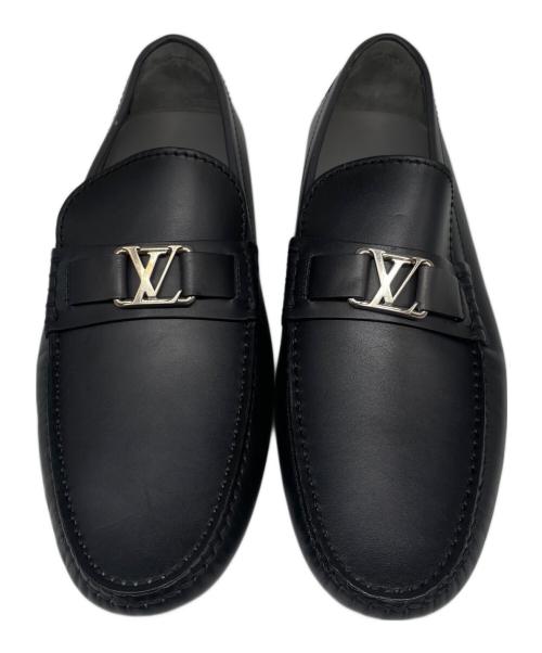 LOUIS VUITTON（ルイ ヴィトン）LOUIS VUITTON (ルイ ヴィトン) ドライビングシューズ ブラック サイズ:7 1/2の古着・服飾アイテム