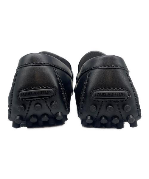 LOUIS VUITTON（ルイ ヴィトン）LOUIS VUITTON (ルイ ヴィトン) ドライビングシューズ ブラック サイズ:7 1/2の古着・服飾アイテム