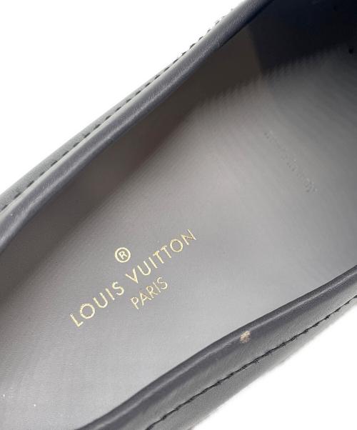LOUIS VUITTON（ルイ ヴィトン）LOUIS VUITTON (ルイ ヴィトン) ドライビングシューズ ブラック サイズ:7 1/2の古着・服飾アイテム