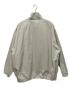 BALENCIAGA (バレンシアガ) オーバーサイズド ジップアップロゴナイロンジャケット グレー サイズ:XXS：83000円