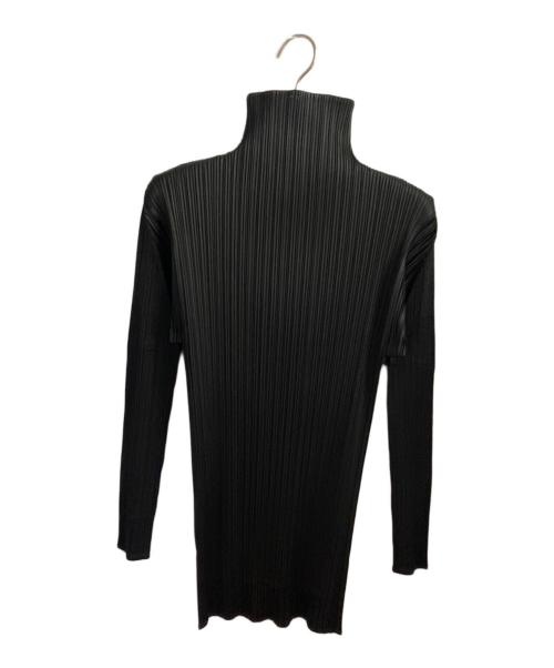 PLEATS PLEASE（プリーツプリーズ）PLEATS PLEASE (プリーツプリーズ) プリーツカットソー ブラック サイズ:3の古着・服飾アイテム