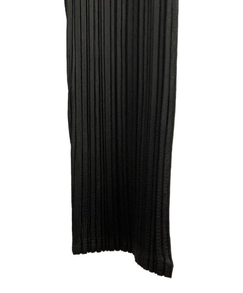 PLEATS PLEASE（プリーツプリーズ）PLEATS PLEASE (プリーツプリーズ) プリーツカットソー ブラック サイズ:3の古着・服飾アイテム