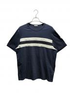 MONCLERモンクレール）の古着「ロゴTシャツ」｜ネイビー