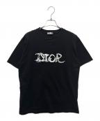Diorディオール）の古着「ロゴTシャツ」｜ブラック