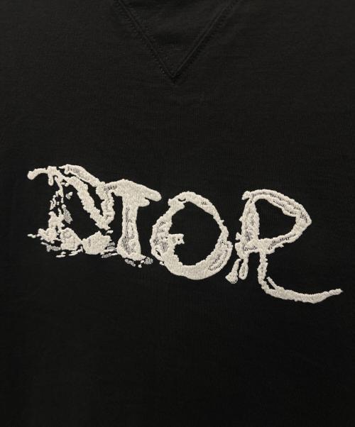 Dior（ディオール）Dior (ディオール) ロゴTシャツ ブラック サイズ:Ｓの古着・服飾アイテム