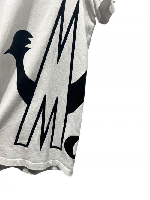MONCLER（モンクレール）MONCLER (モンクレール) ロゴTシャツ/E20918046150 V8043 ホワイト サイズ:Lの古着・服飾アイテム
