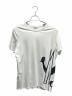 MONCLER（モンクレール）の古着「ロゴTシャツ/E20918046150 V8043」｜ホワイト