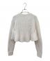 ALEXANDER WANG (アレキサンダー・ワン) ローゲージニット ホワイト サイズ:XS：18000円