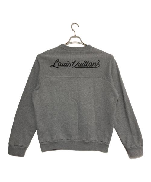 LOUIS VUITTON（ルイ ヴィトン）LOUIS VUITTON (ルイ ヴィトン) NIGO (二ゴー) プリンテッドハートスウェット グレー サイズ:XLの古着・服飾アイテム