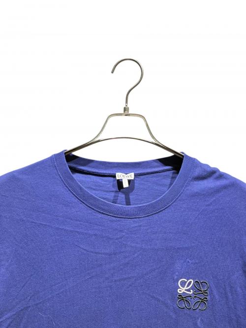 LOEWE（ロエベ）LOEWE (ロエベ) アナグラムロゴTシャツ ネイビー サイズ:XLの古着・服飾アイテム