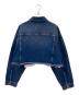 MIU MIU (ミュウミュウ) ロゴデニムジャケット インディゴ サイズ:44：170000円