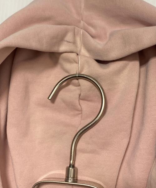 BALENCIAGA（バレンシアガ）BALENCIAGA (バレンシアガ) ロゴジップパーカー ピンク サイズ:1の古着・服飾アイテム