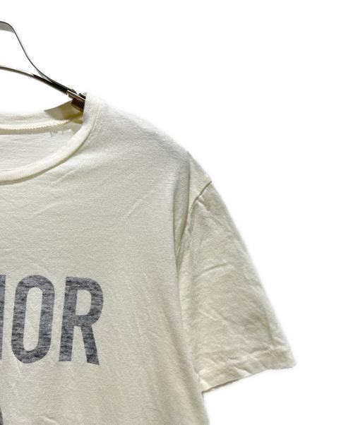 Christian Dior（クリスチャン ディオール）Christian Dior (クリスチャン ディオール) JA'DIOR 8 Logo T-Shirt/JA'DIOR 8 ロゴ Tシャツ/843T03TC428 アイボリー サイズ:Mの古着・服飾アイテム