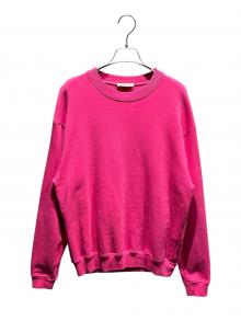 BALENCIAGA（バレンシアガ）の古着「ロゴスウェット」｜ショッキングピンク