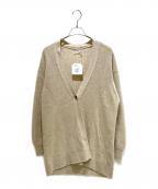 HERMESエルメス）の古着「カシミヤカーディガン」｜ベージュ