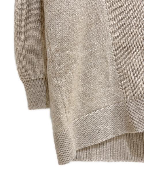HERMES（エルメス）HERMES (エルメス) カシミヤカーディガン ベージュ サイズ:38の古着・服飾アイテム