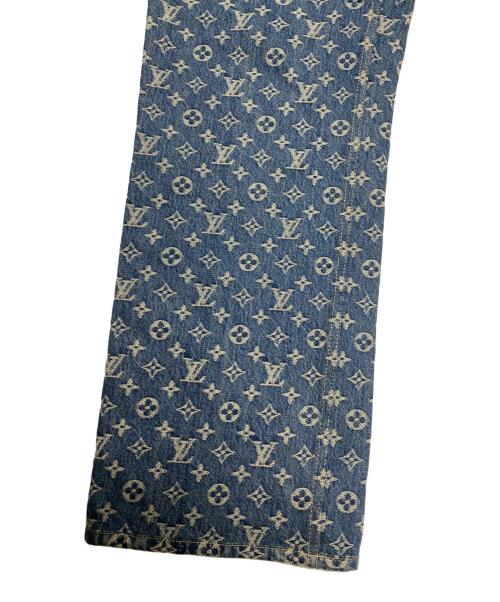 LOUIS VUITTON（ルイ ヴィトン）LOUIS VUITTON (ルイ ヴィトン) モノグラムサイドラインデニムパンツ サイズ:W30の古着・服飾アイテム