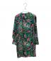 DRAWER (ドゥロワー) 花柄シルクワンピース グリーン サイズ:36：18000円