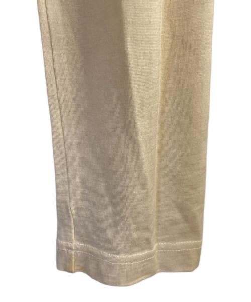 COMME des GARCONS COMME des GARCONS（コムデギャルソン コムデギャルソン）COMME des GARCONS COMME des GARCONS (コムデギャルソン コムデギャルソン) レースフリル切替ニット ホワイト サイズ:ＸＳの古着・服飾アイテム