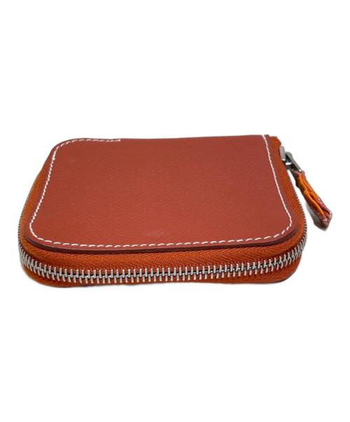 HERMES（エルメス）HERMES (エルメス) アザップシルクインコインケース レッド系の古着・服飾アイテム