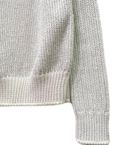 HERMES（エルメス）HERMES (エルメス) ローゲージニット アイボリー サイズ:Ｓの古着・服飾アイテム