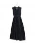 ne quittez pas（ヌキテパ）の古着「STRIPE CUTWORK EMBROIDERY 010551GY5」｜ブラック