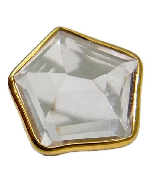 NO BRAND（ノーブランド）NO BRAND (ノーブランド) クリアストーンピアスの古着・服飾アイテム