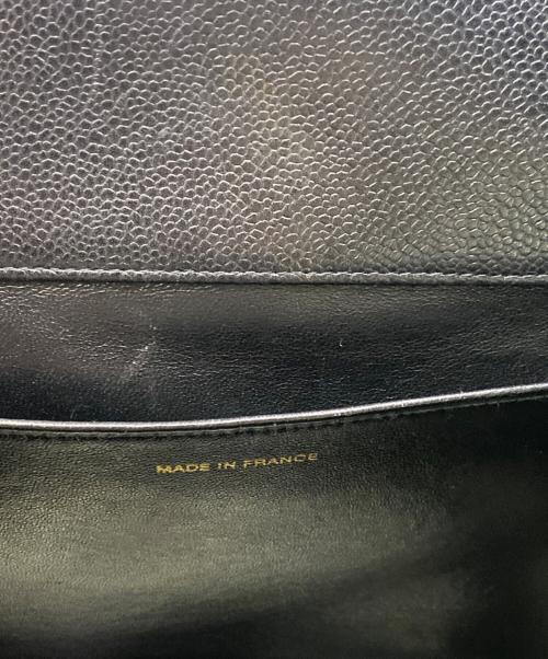 CHANEL（シャネル）CHANEL (シャネル) チェーンハンドバッグ ブラックの古着・服飾アイテム