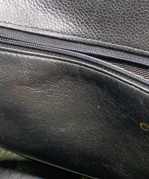 CHANEL（シャネル）CHANEL (シャネル) チェーンハンドバッグ ブラックの古着・服飾アイテム