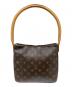 LOUIS VUITTON（ルイ ヴィトン）の古着「ルーピングMM/ショルダーバッグ」｜ブラウン