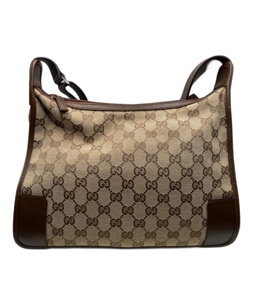 GUCCI（グッチ）GUCCI (グッチ) ワンショルダーバッグ ベージュの古着・服飾アイテム